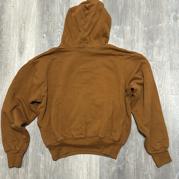 NWT Yeezy X Gap YZY brown hoody size S - Picture 5 of 5